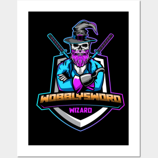 WobblySword Wizard 5.0 Elite Posters and Art